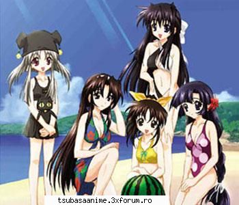 un anime renumit prin fete,nu? wet summer days